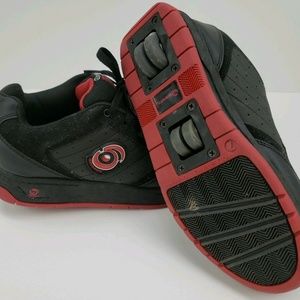 Spinners Black & Red Men's Roller Skate Shoe Sz 7